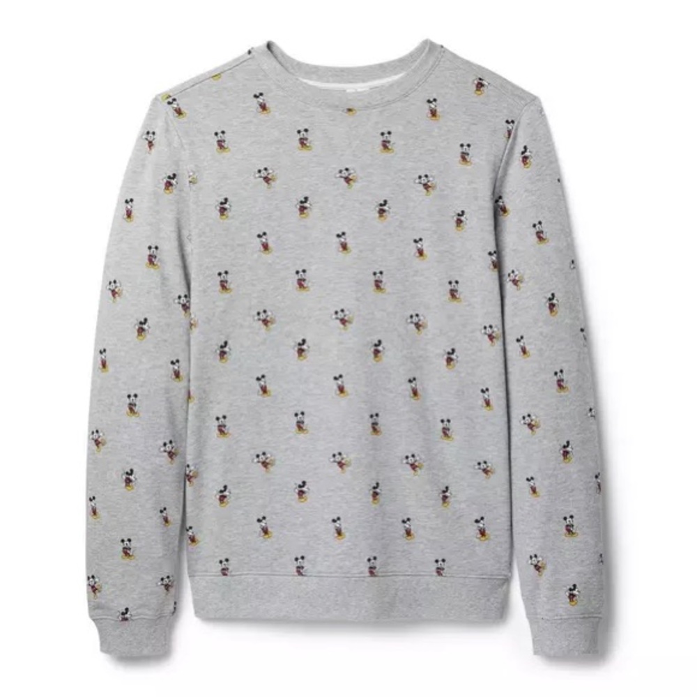 Disney x Janie and Jack Mickey Allover Print Sweatshirt